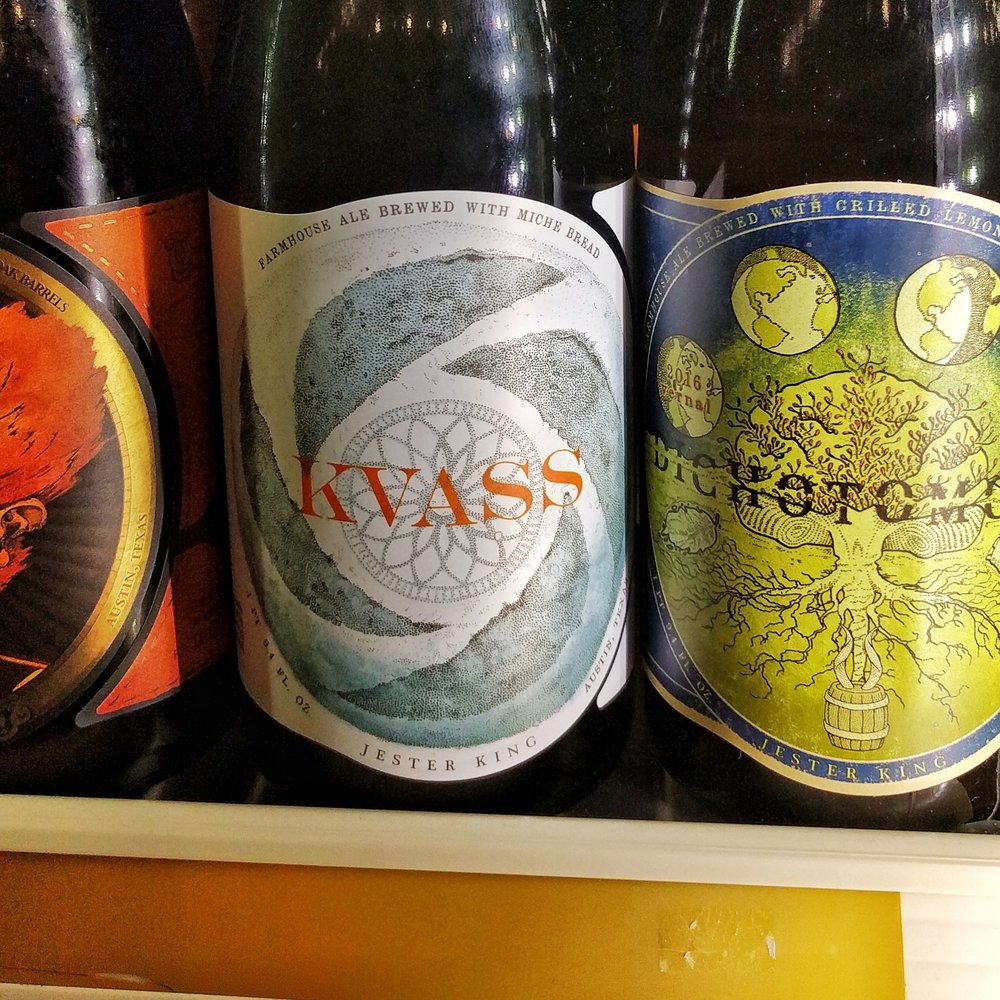 Collaboration kvass w/ Jester King Brewery
