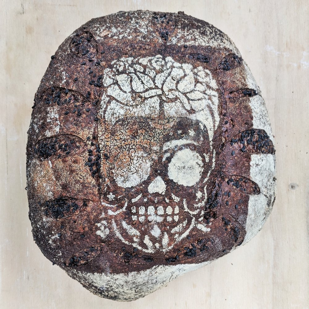 Day of the Dead: Forbidden rice + sesame